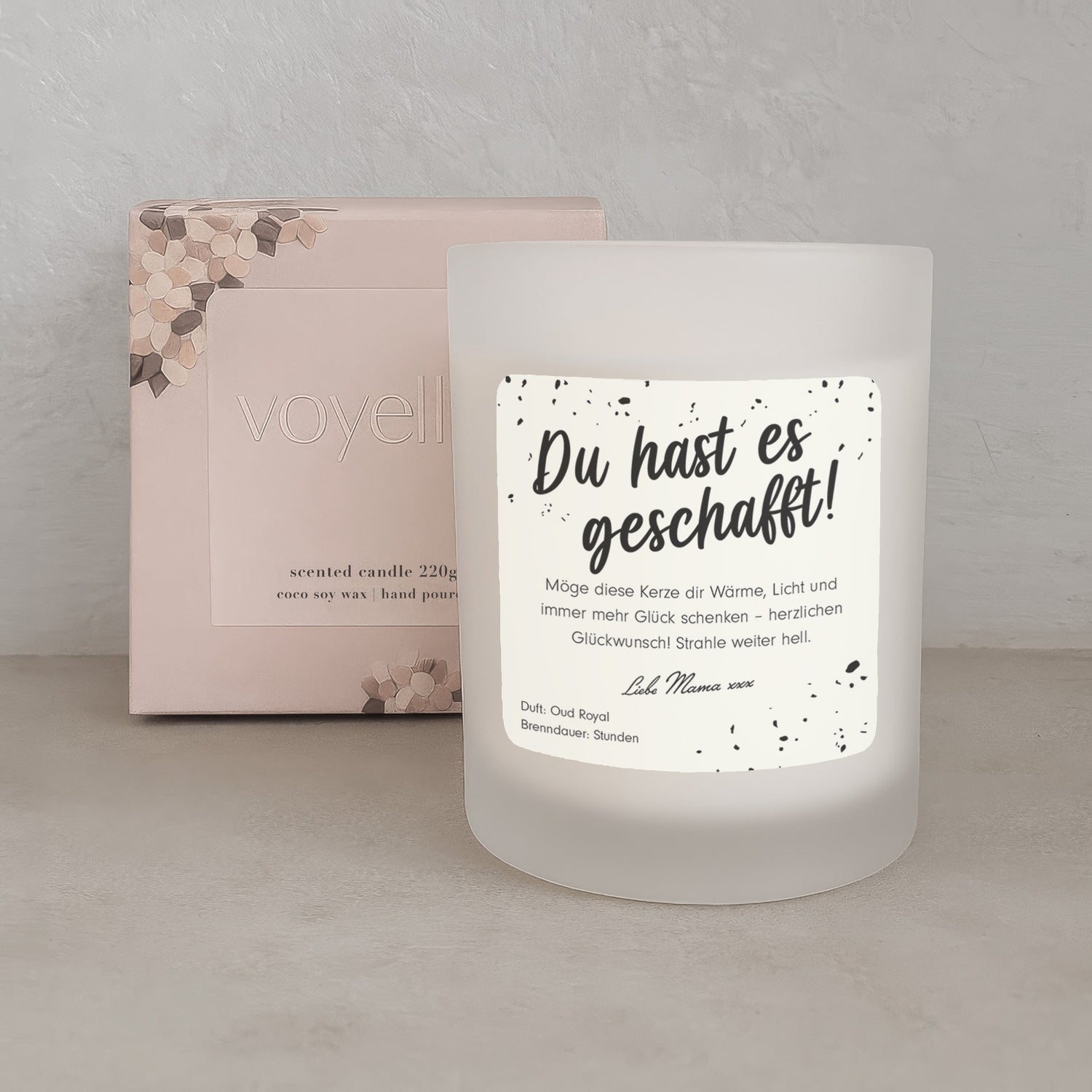 Personalisierte Glückwunschkerzen – Ein bleibendes Geschenk für besondere Momente