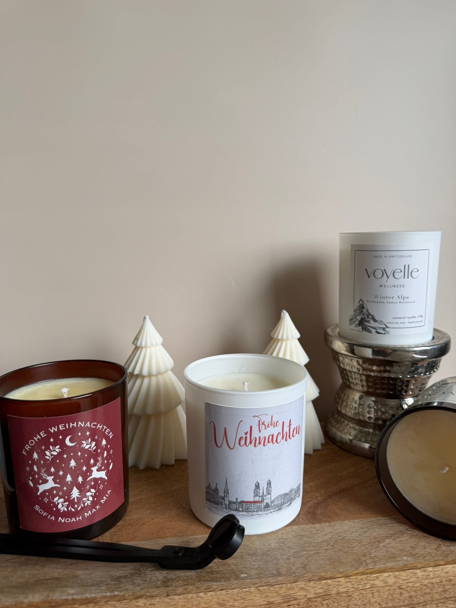 Personalised Christmas Candle Collection