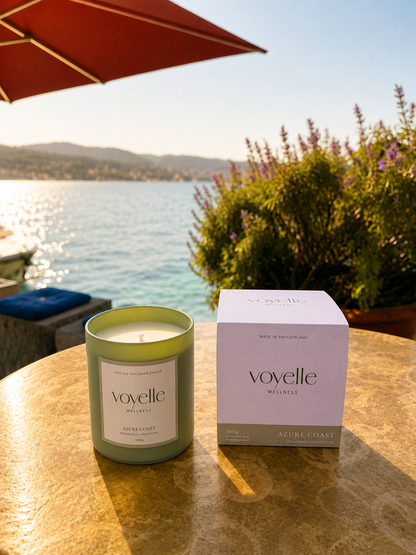 Azure Coast | Sea Salt & Sage Luxury Candle