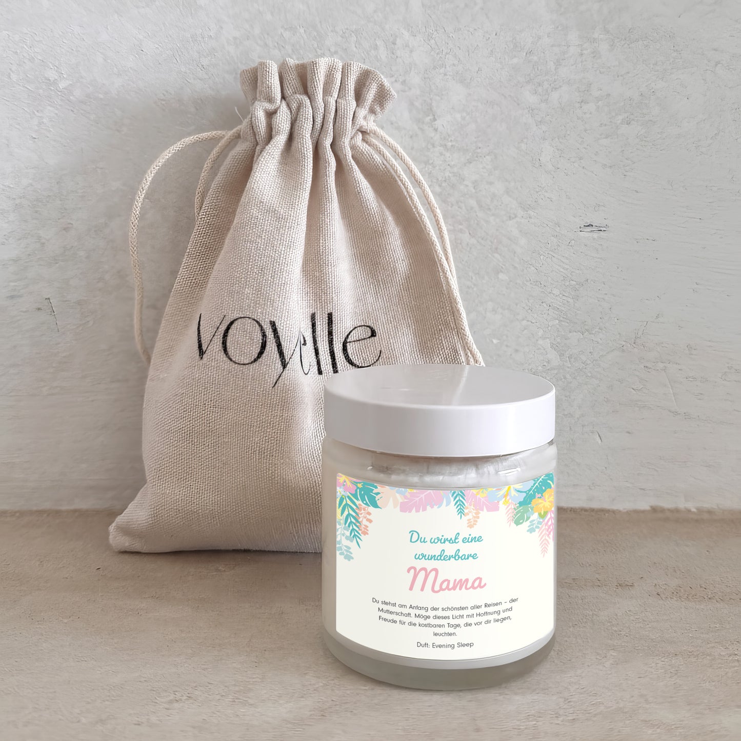 Wunderbare Mama – Personalisierte Kerze