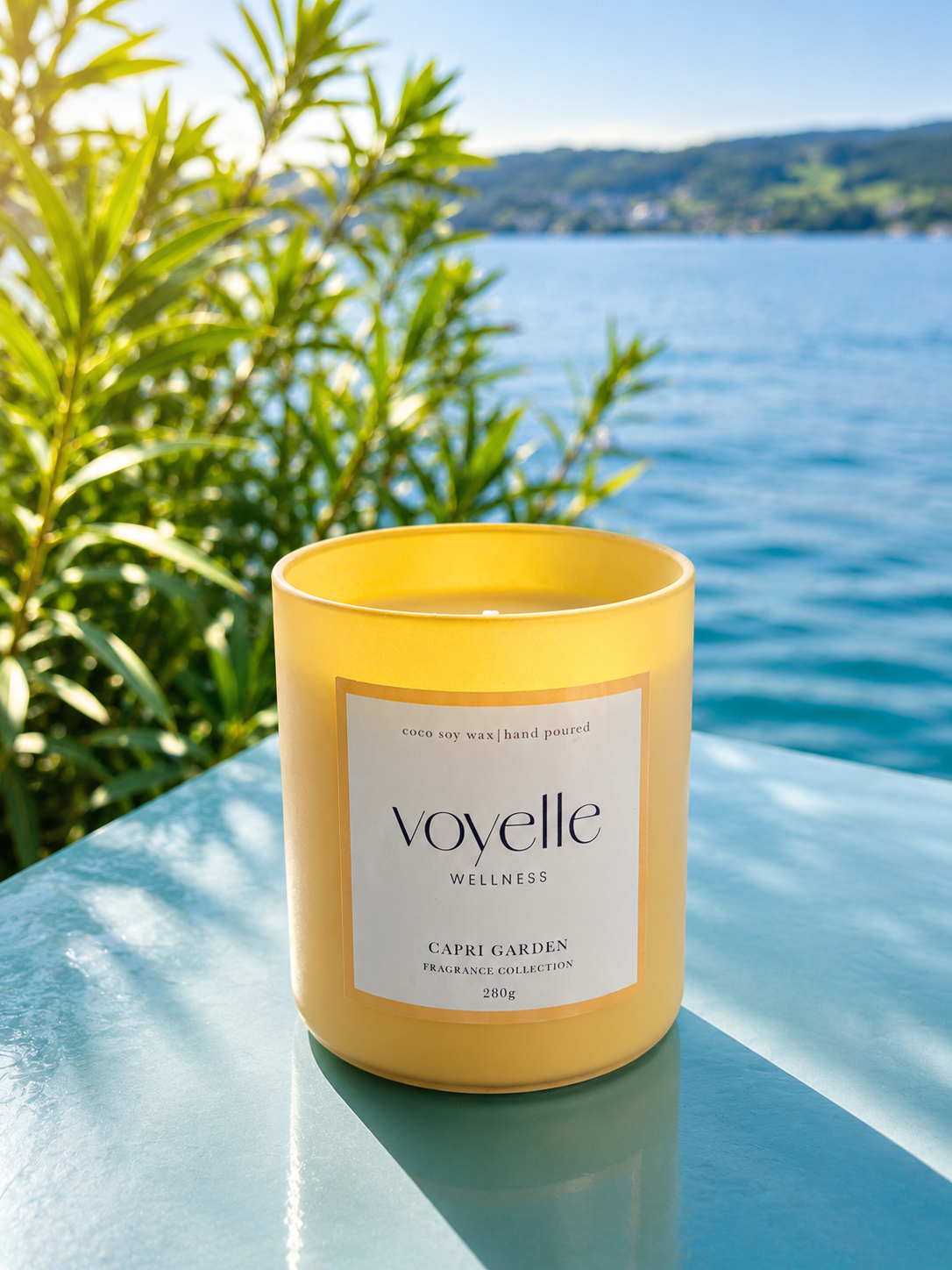 Capri Garden | Lime Basil Mandarin Luxury Candle