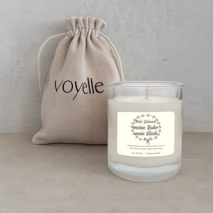 Home Sweet Home Einweihungsgeschenk Personalisierte Kerze