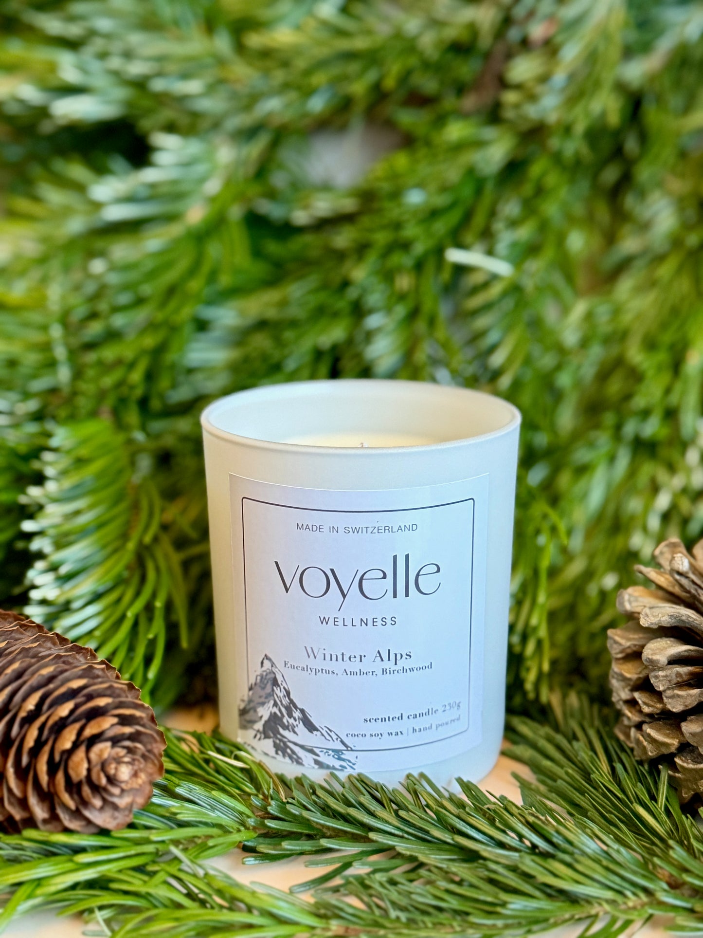Winter Alps Duftkerze – Frisch & Beruhigend