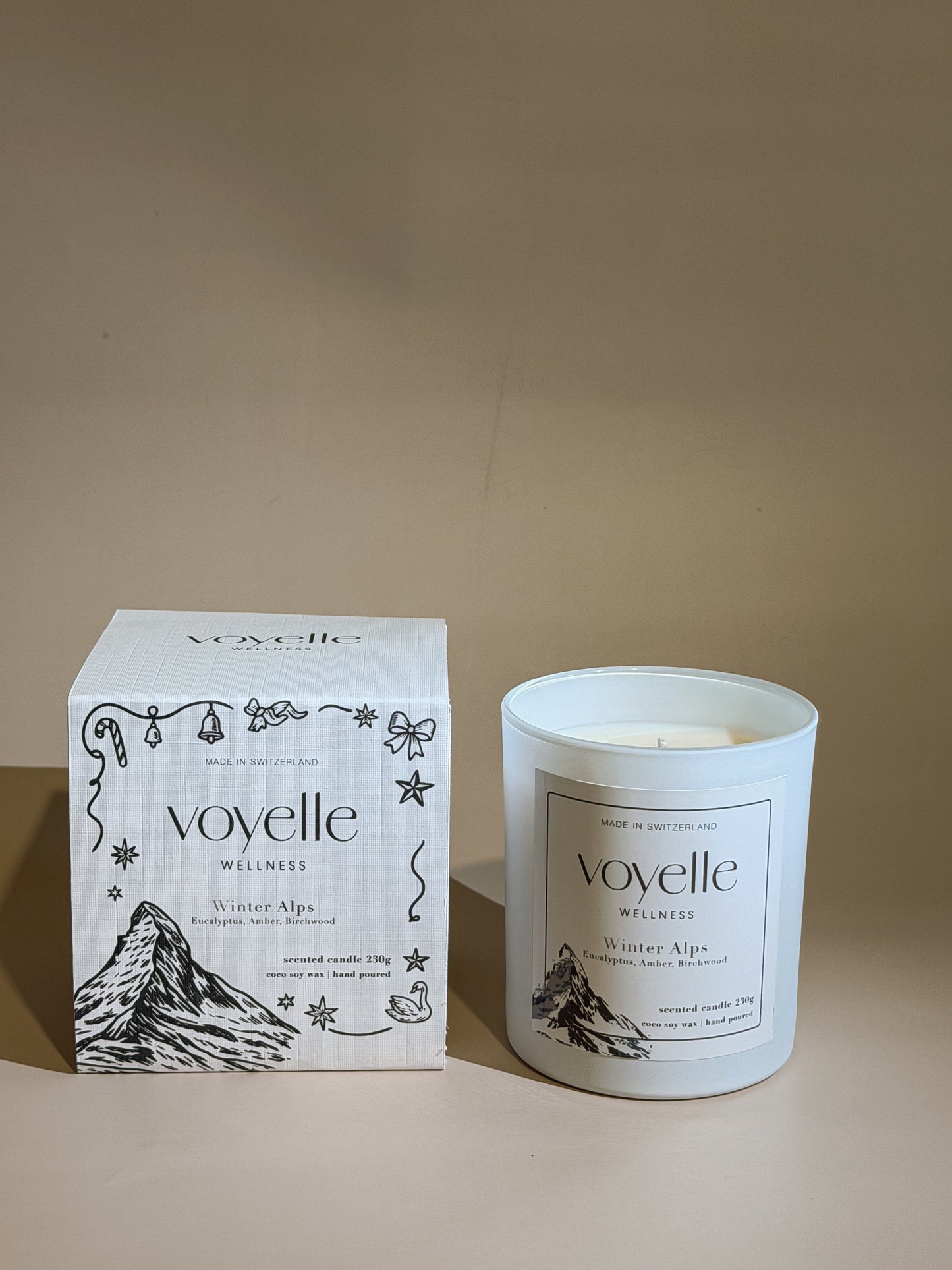 Winter Alps Duftkerze – Frisch & Beruhigend
