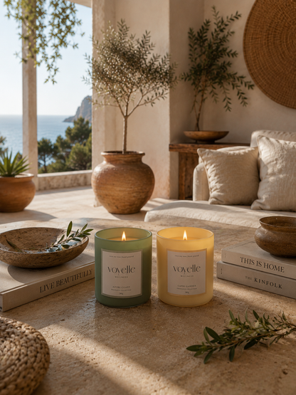 Capri Garden | Lime Basil Mandarin Luxury Candle