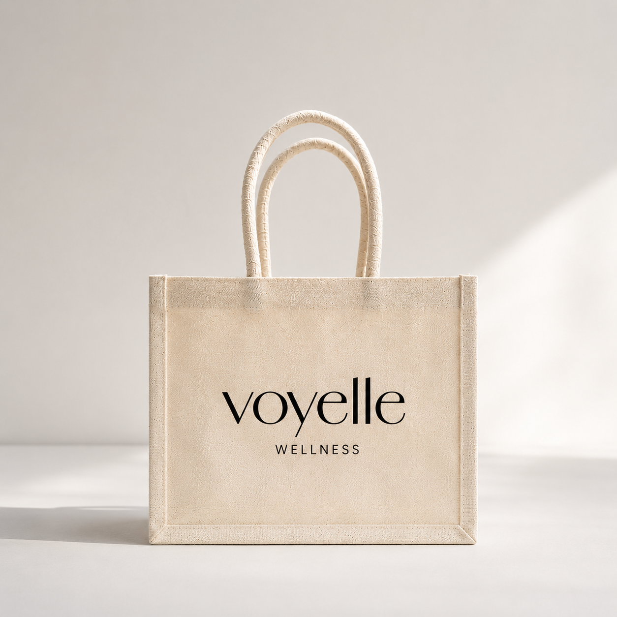 Summer Linen Tote Bag