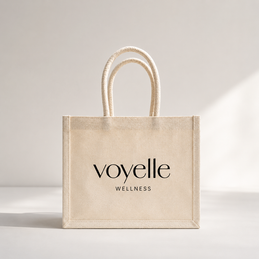 Summer Linen Tote Bag