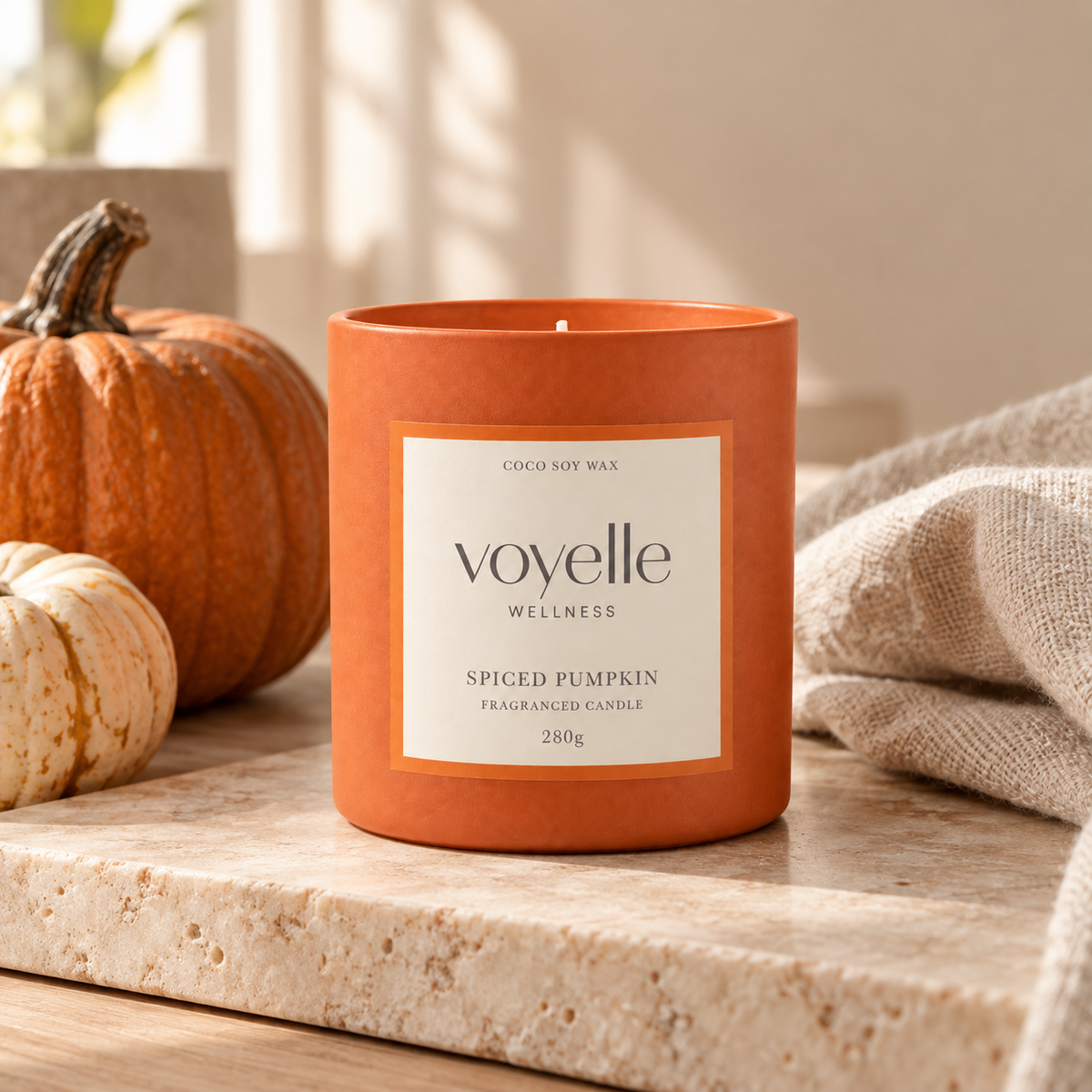 Spiced Pumpkin | Pumpkin & Clove Luxury Candle