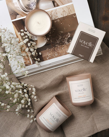 Glow Luxus Aromatherapie-Kerze – Zitrus & Blüten