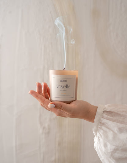 Glow Luxus Aromatherapie-Kerze – Zitrus & Blüten