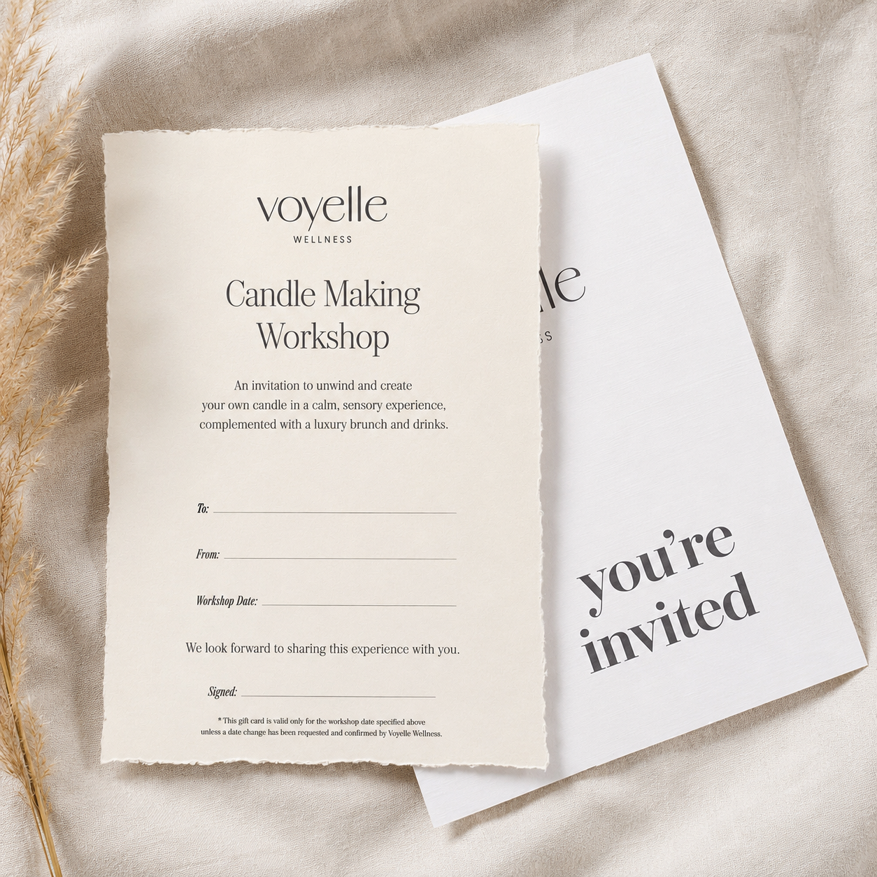 Workshop Gift Voucher